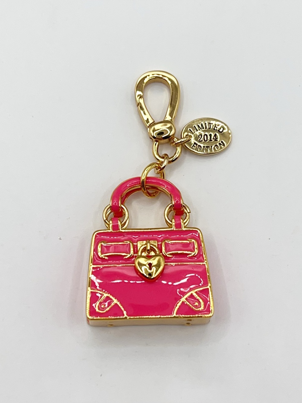Juicy Couture pink purse charm